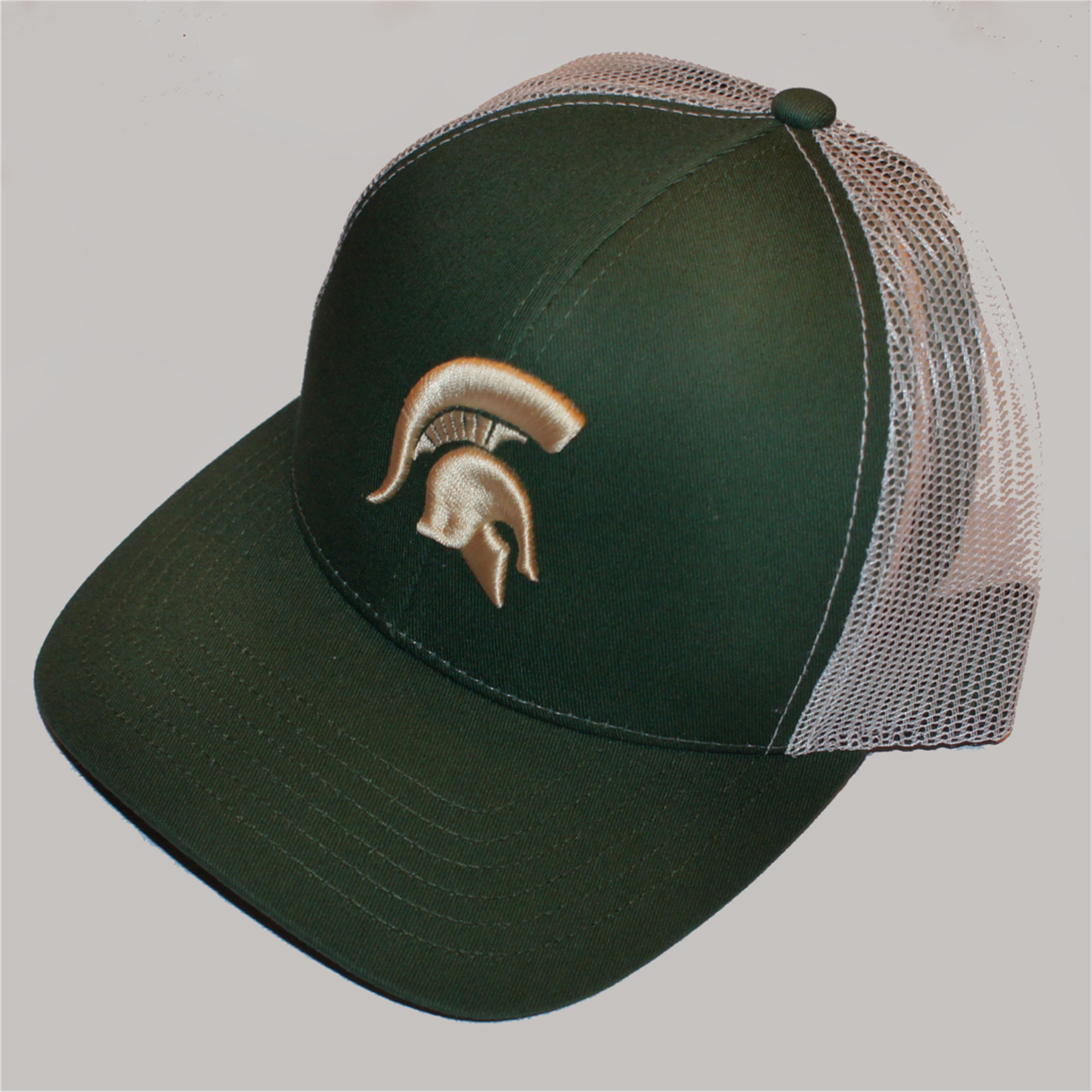 Spartan Trucker Hat- Raised Logo
